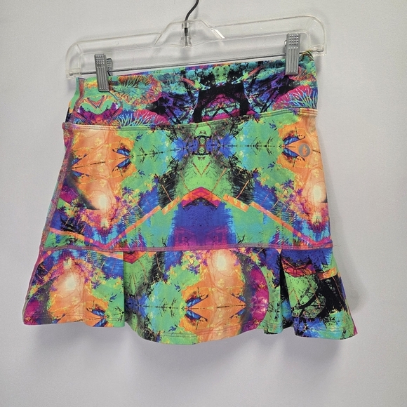 dona jo Dresses & Skirts - Dona Jo Skirt Skort Tennis Pickleball Colorful Mini Athletic XS